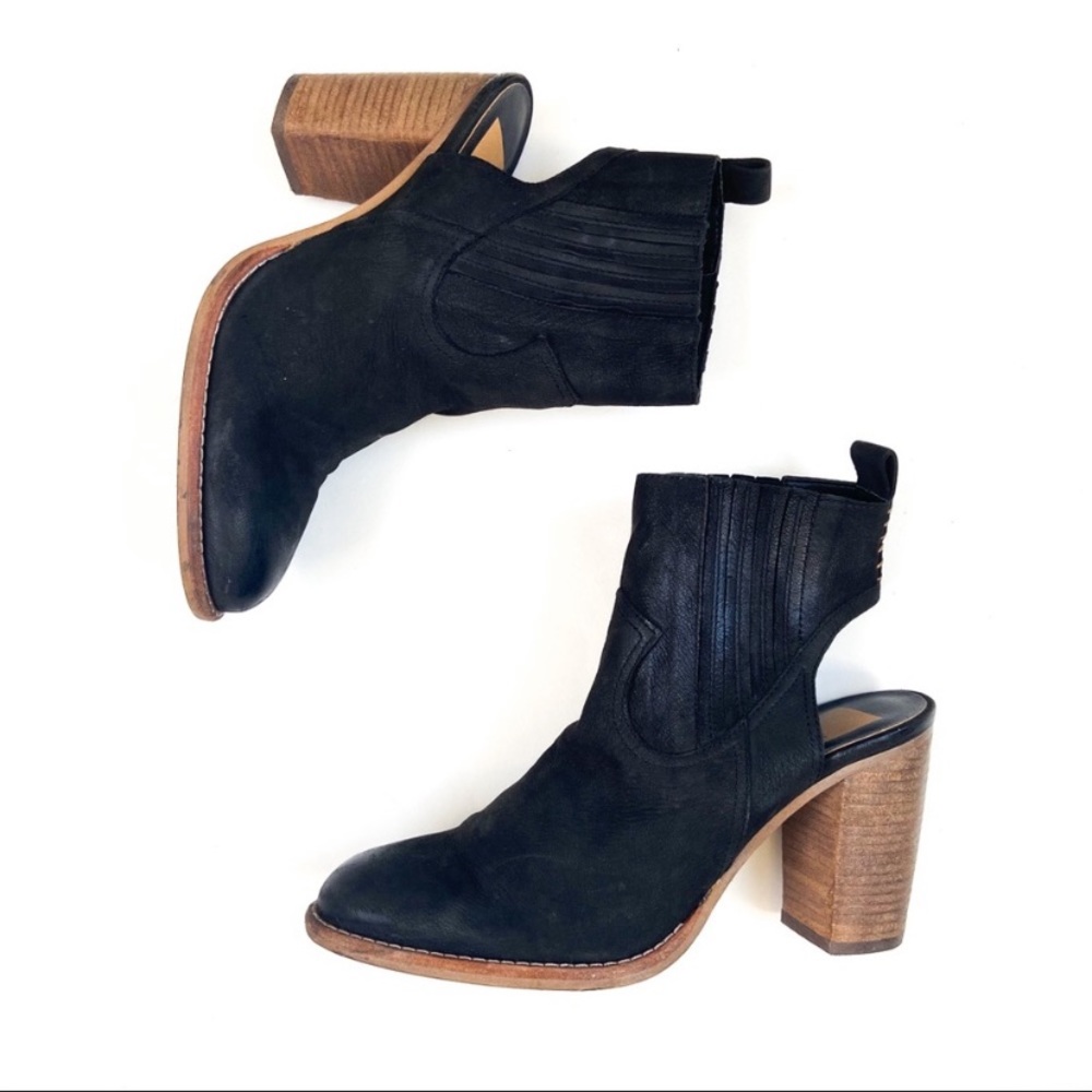 Dolce Vita Open Back Western Jasper Bootie